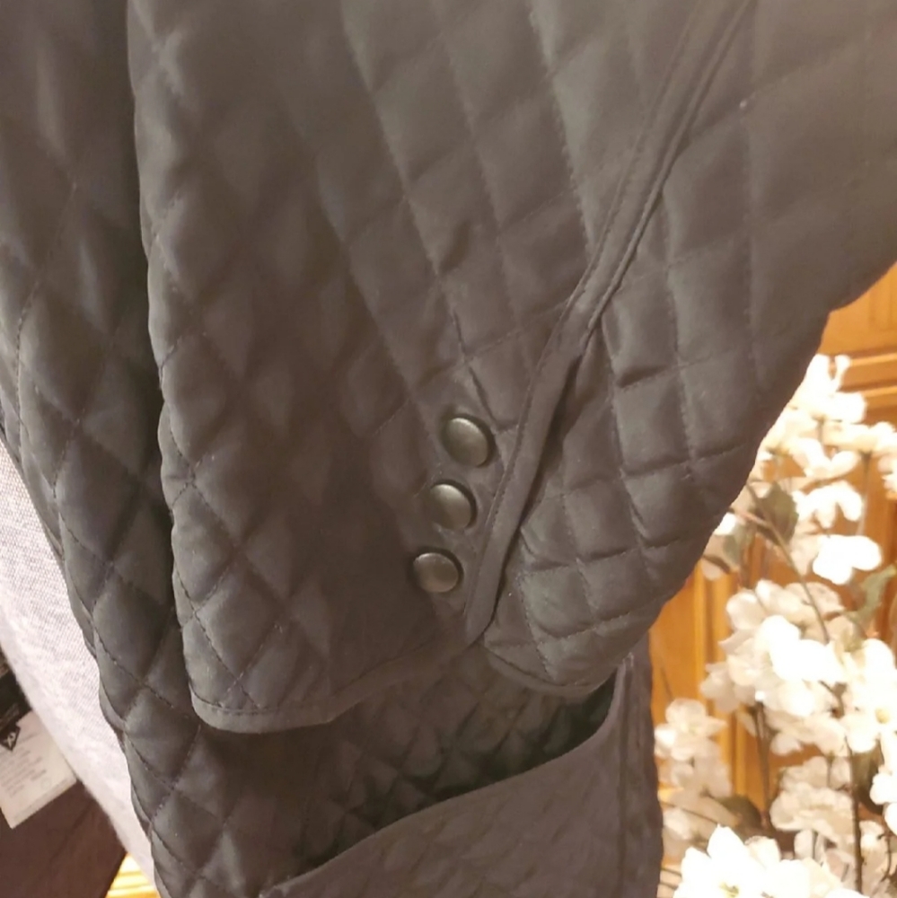 Hilary Radley Quilted Jacket XL